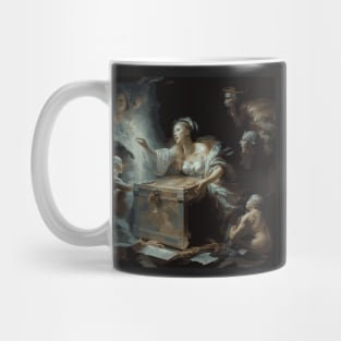 Unleashing the Truth Behind Pandora's Box: The Story of the First Woman on Earth Mug